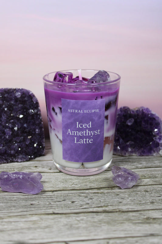 Iced Amethyst Latte -
Handmade by Astral Eclipse 💜