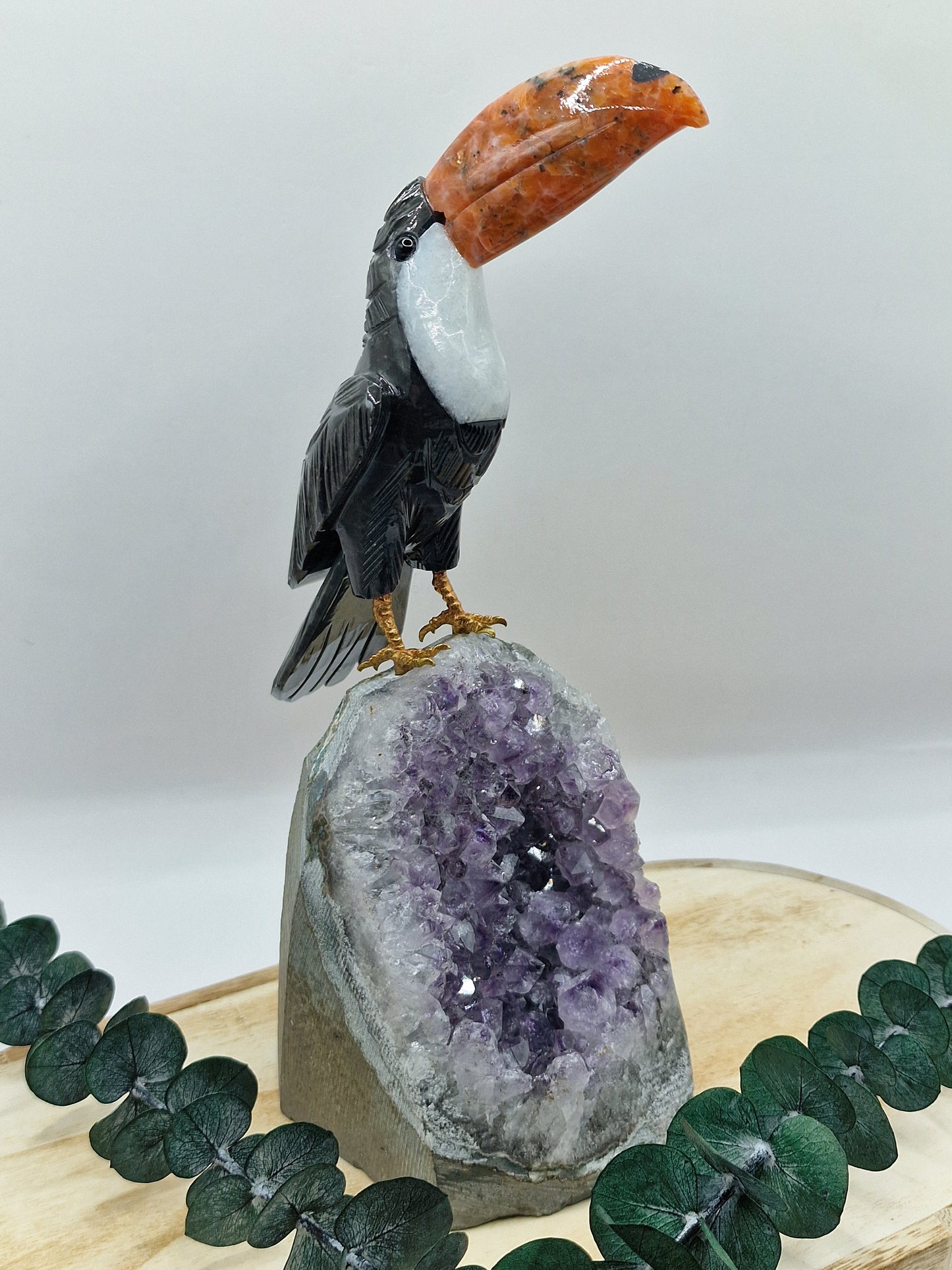 Tucan auf Amethyst Cutbase 🐦 VF141