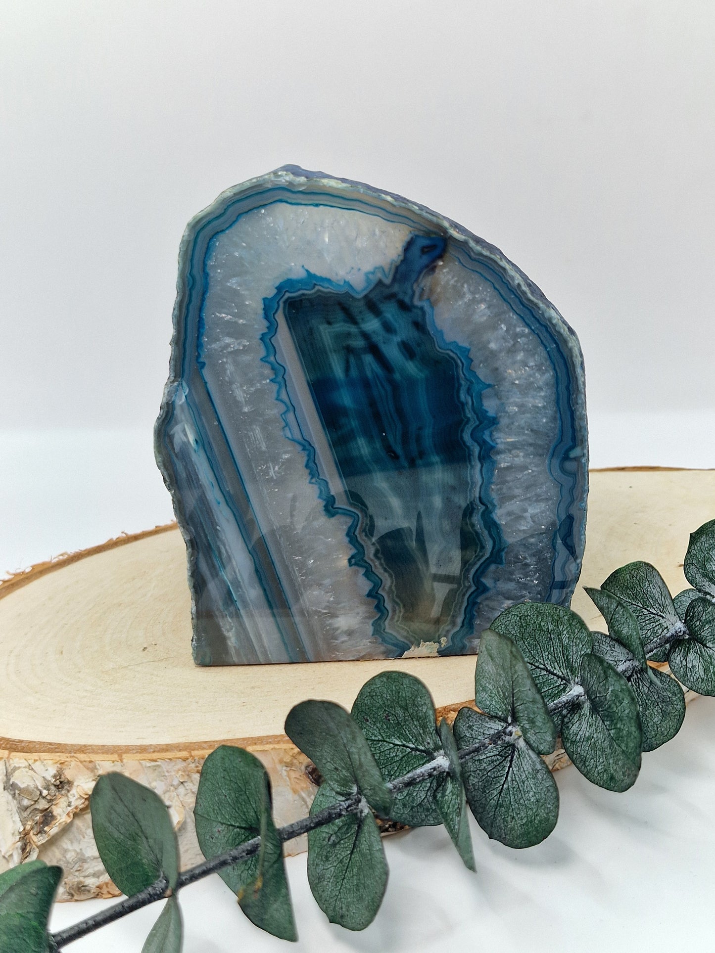 Achat Geoden Teelichthalter Gefärbt 💙