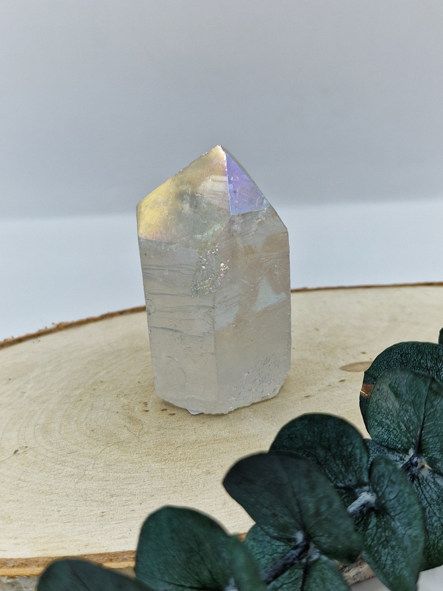 Angle Aura Bergkristall Spitzen