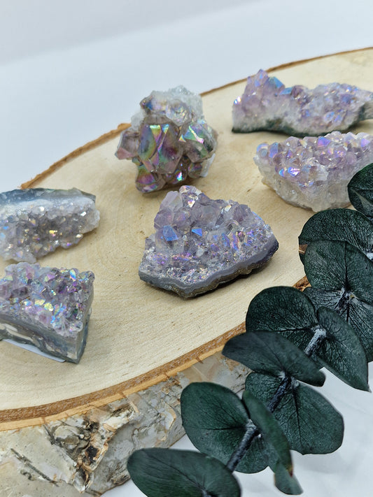Amethyst Angle Aura Cluster 🧚♀️