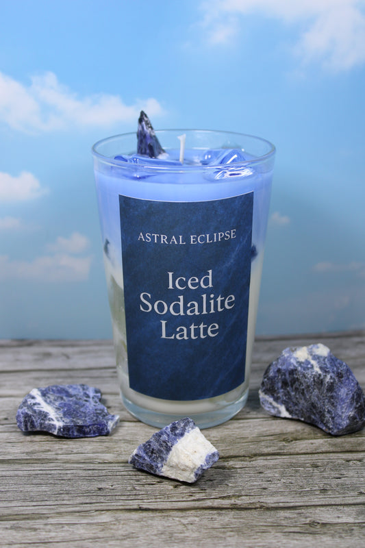 Iced Sodalite Latte -
Handmade by Astral Eclipse 💙