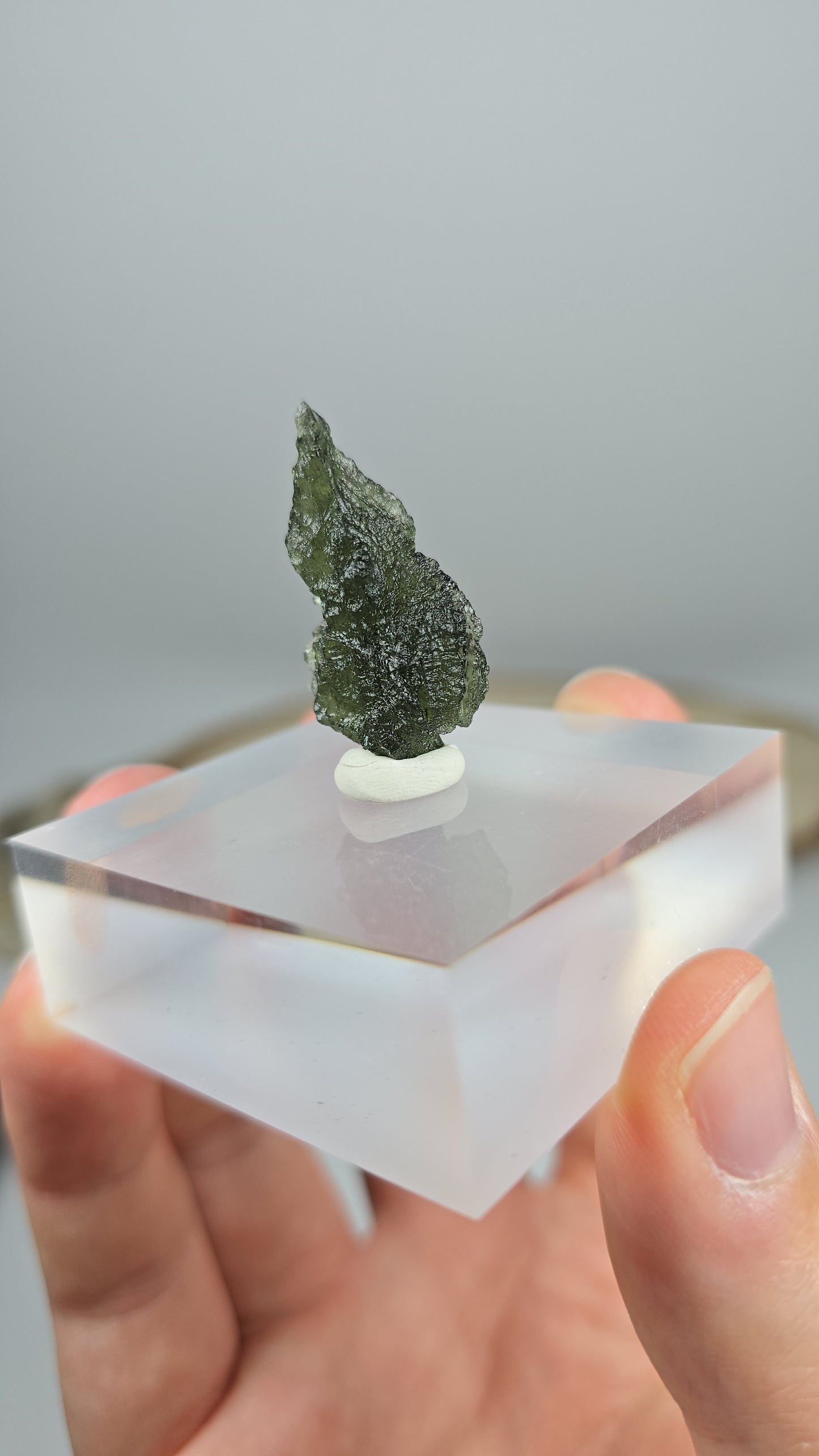 Moldavit Roh 💚 MV130 A-Qualität