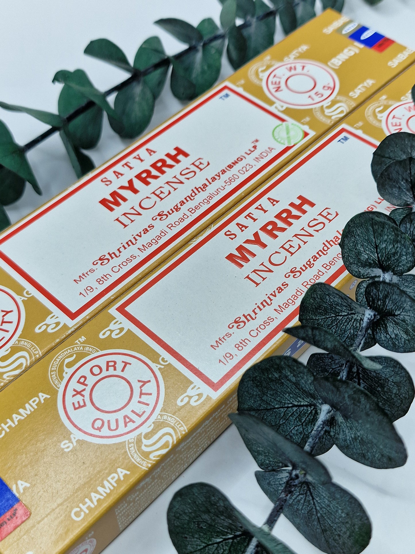Satya Räucherstäbchen Myrrh
