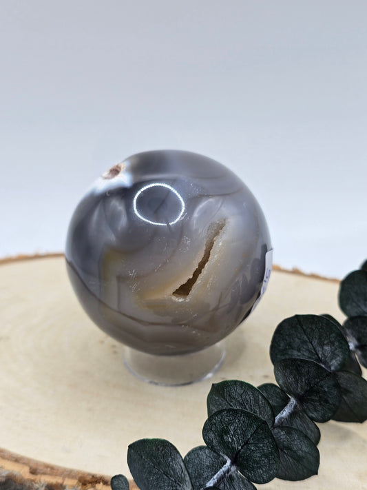Orca Achat Kugel 🤍 OL29