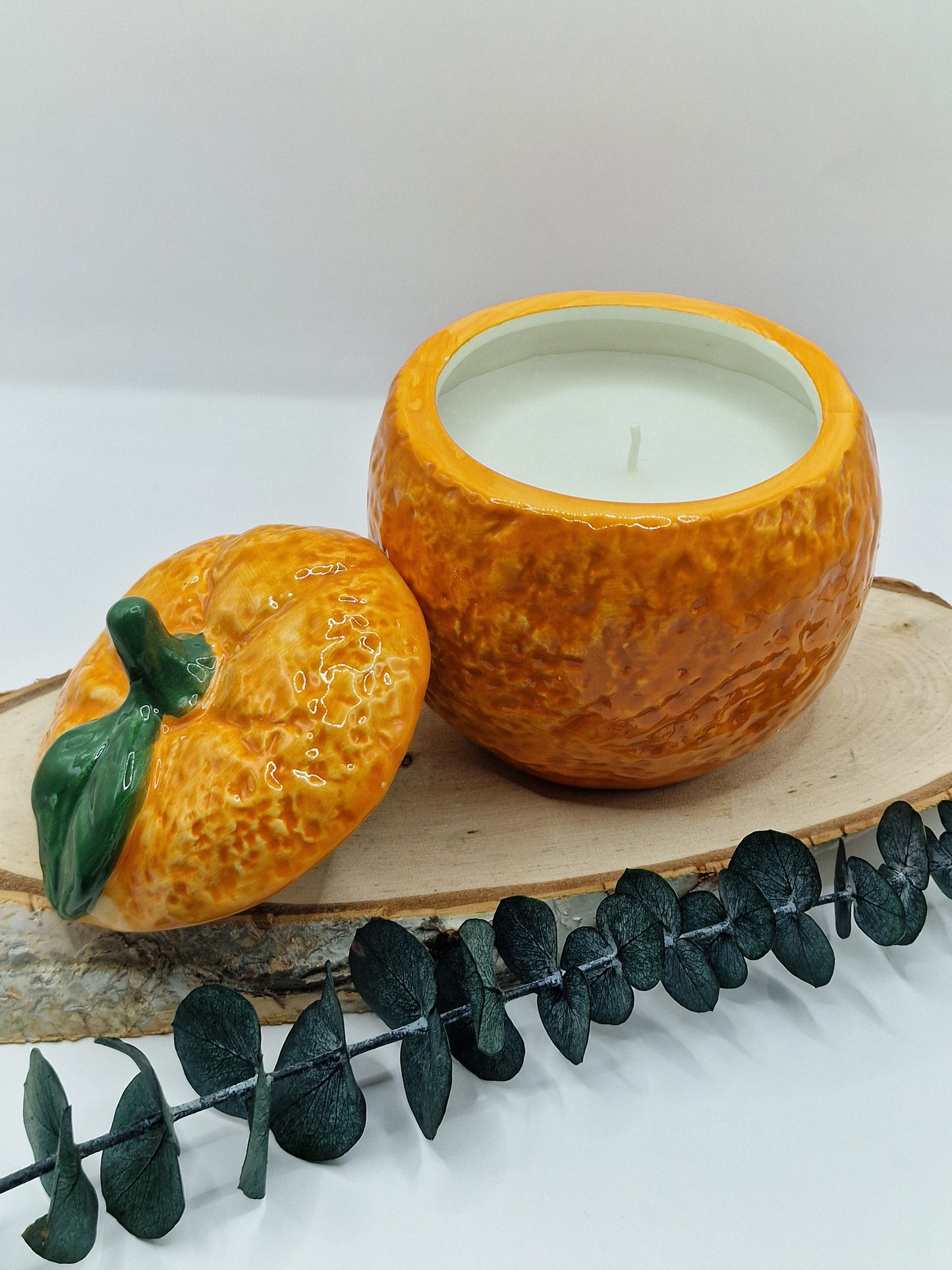 Duftkerze in Orangen-Design 🍊 O21