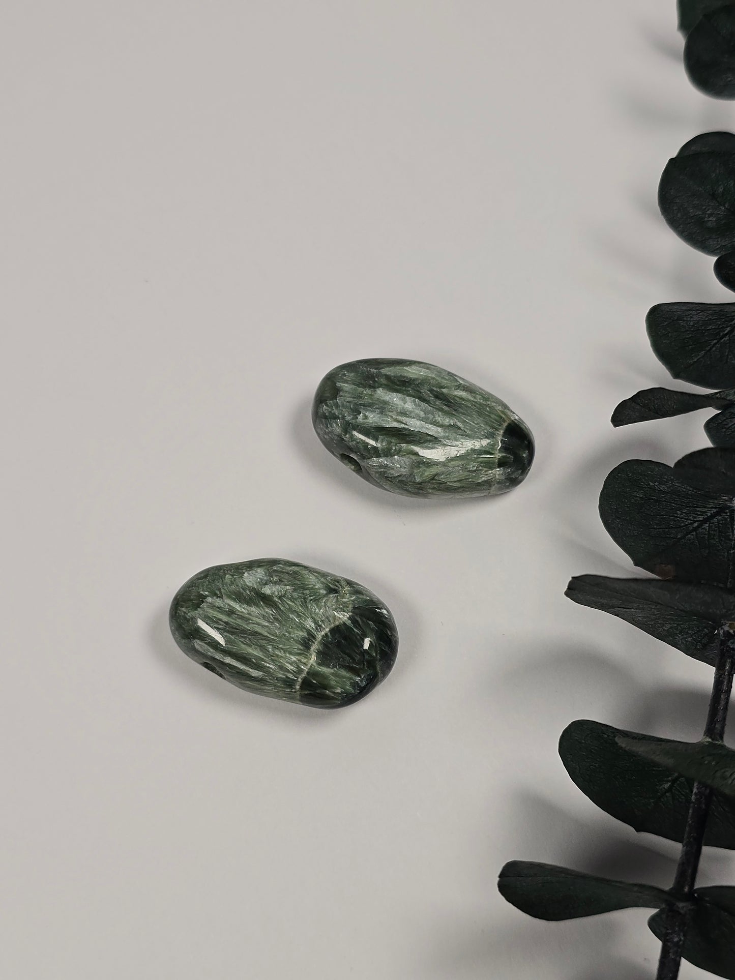 Seraphinit Anhänger gebohrt 💚