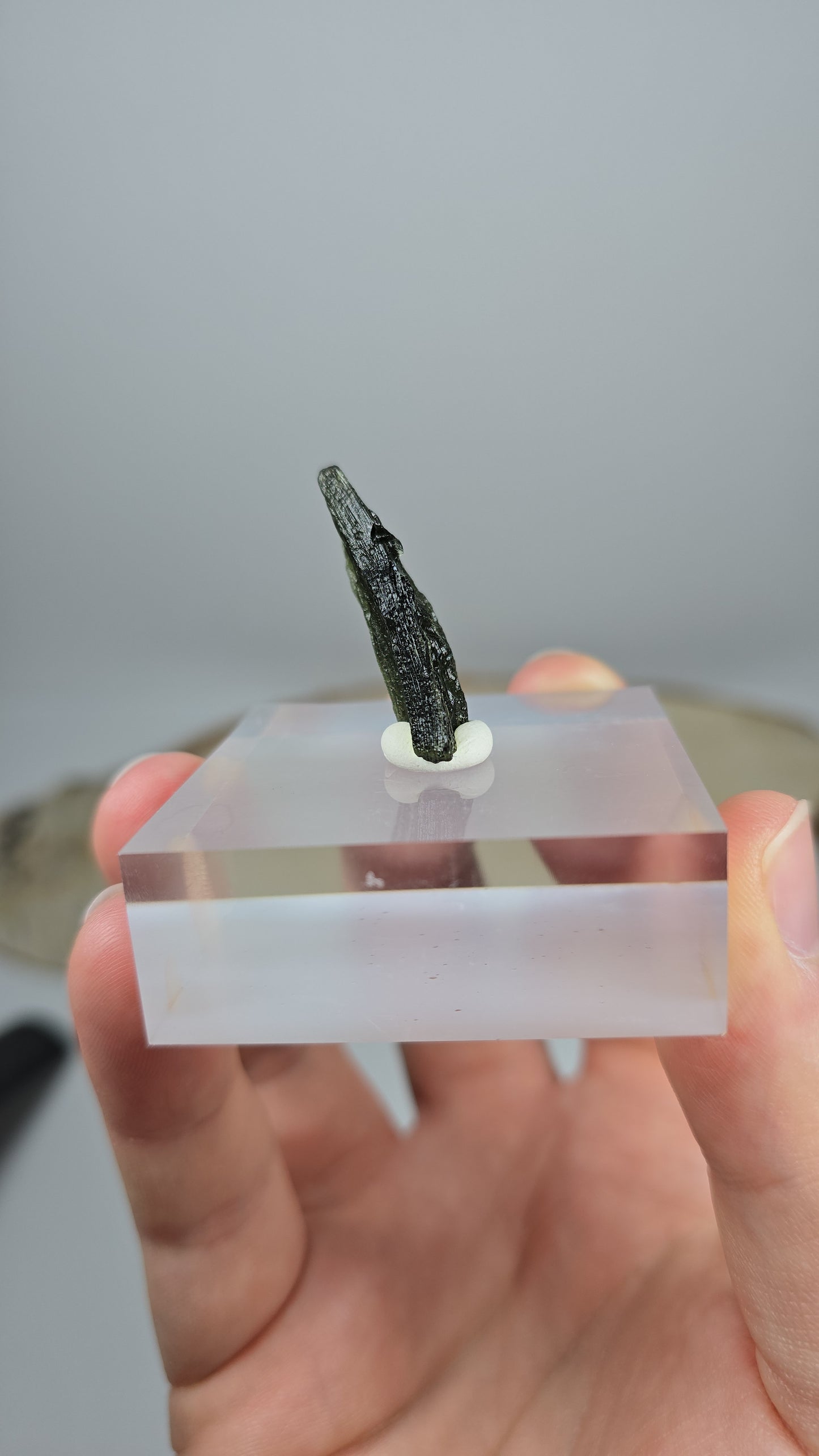 Moldavit Roh 💚 MV114 A-Qualität