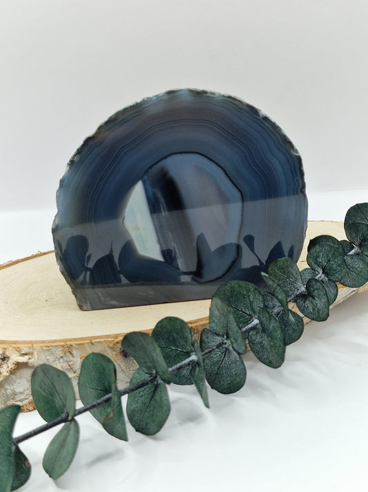 Achat Geoden Teelichthalter Gefärbt 💙