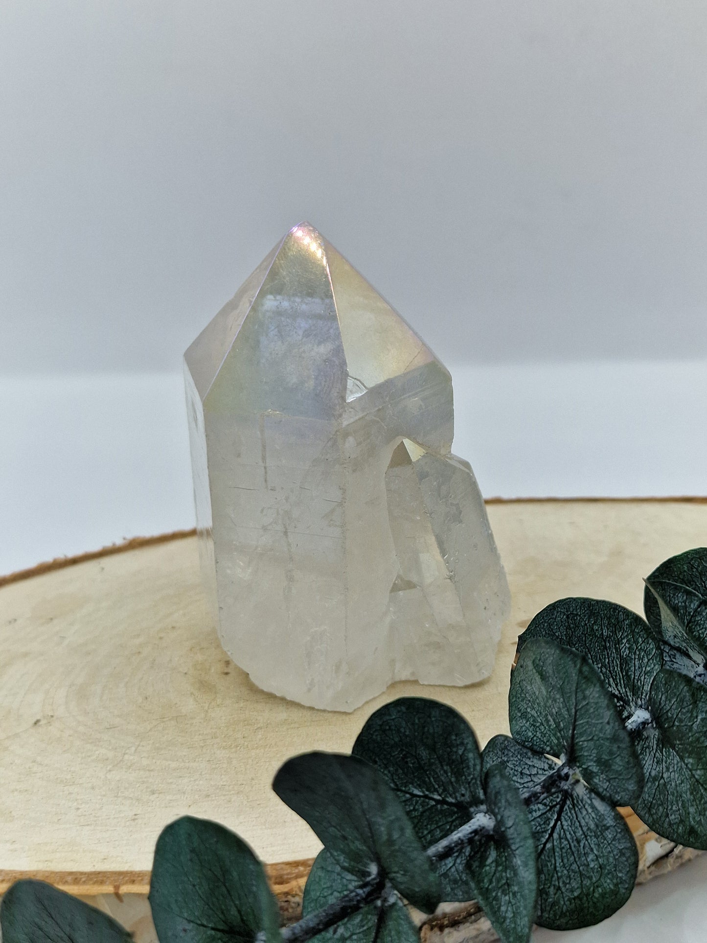 Angle Aura Bergkristall Spitzen