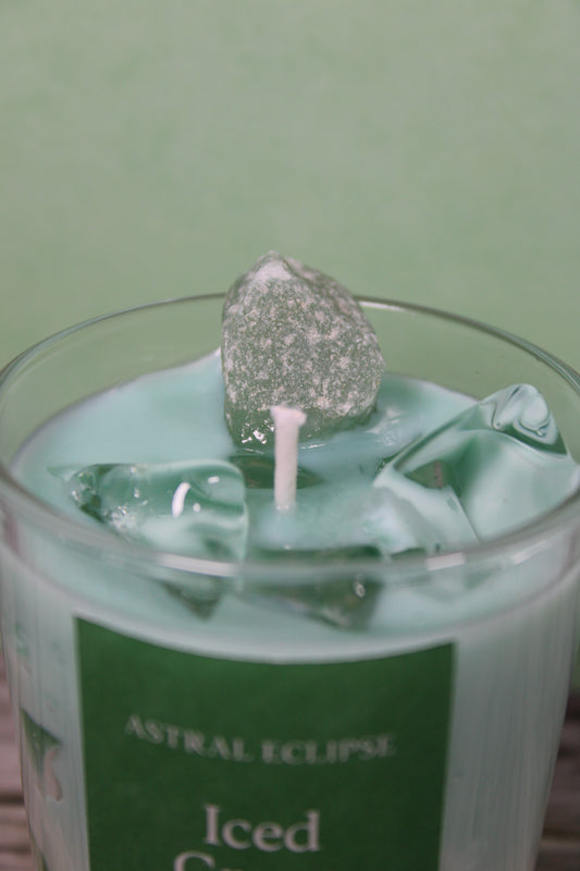 Iced Green Aventurine Latte -
Handmade by Astral Eclipse 💚