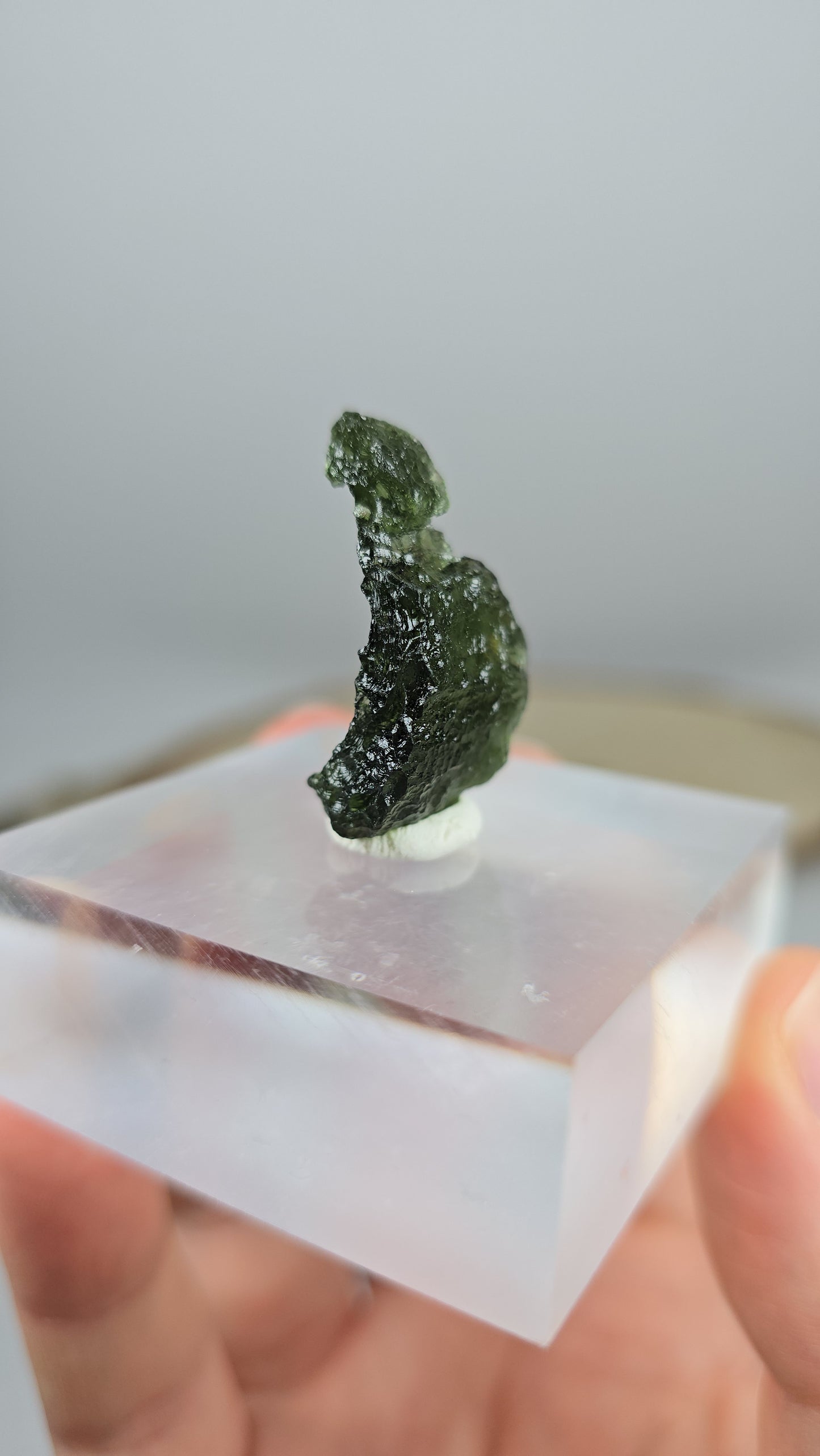 Moldavit Roh 💚 MV158 A-Qualität