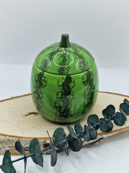 Duftkerze in Melonen-Design 🍉 W21