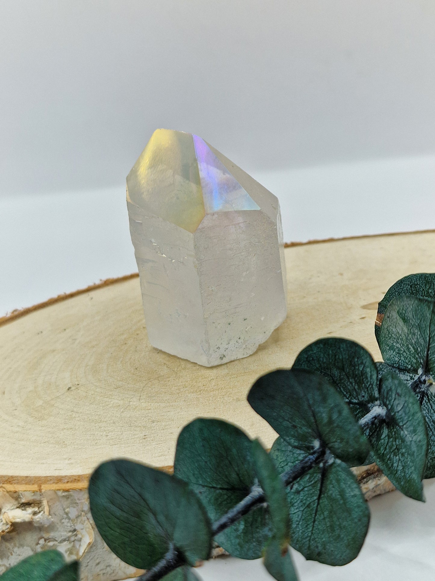 Angle Aura Bergkristall Spitzen