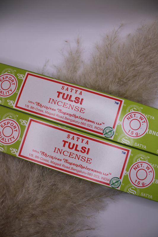 Satya Räucherstäbchen Tulsi