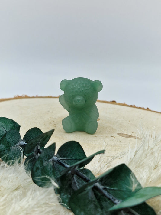 Grüner Aventurin Teddy 🧸 FB9