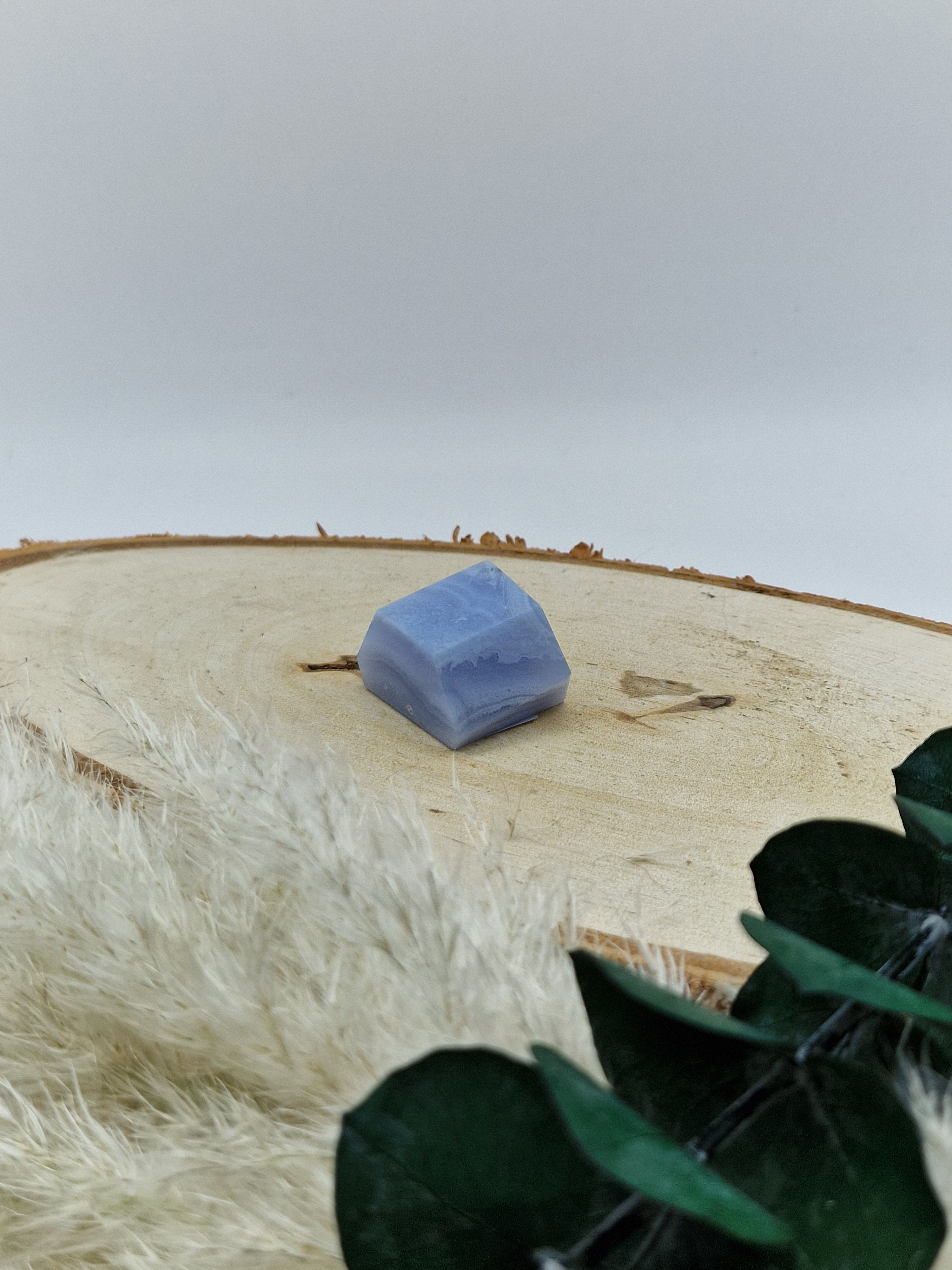 Blauer Chalcedon/Blue Lace Agate 💙 Freiformen