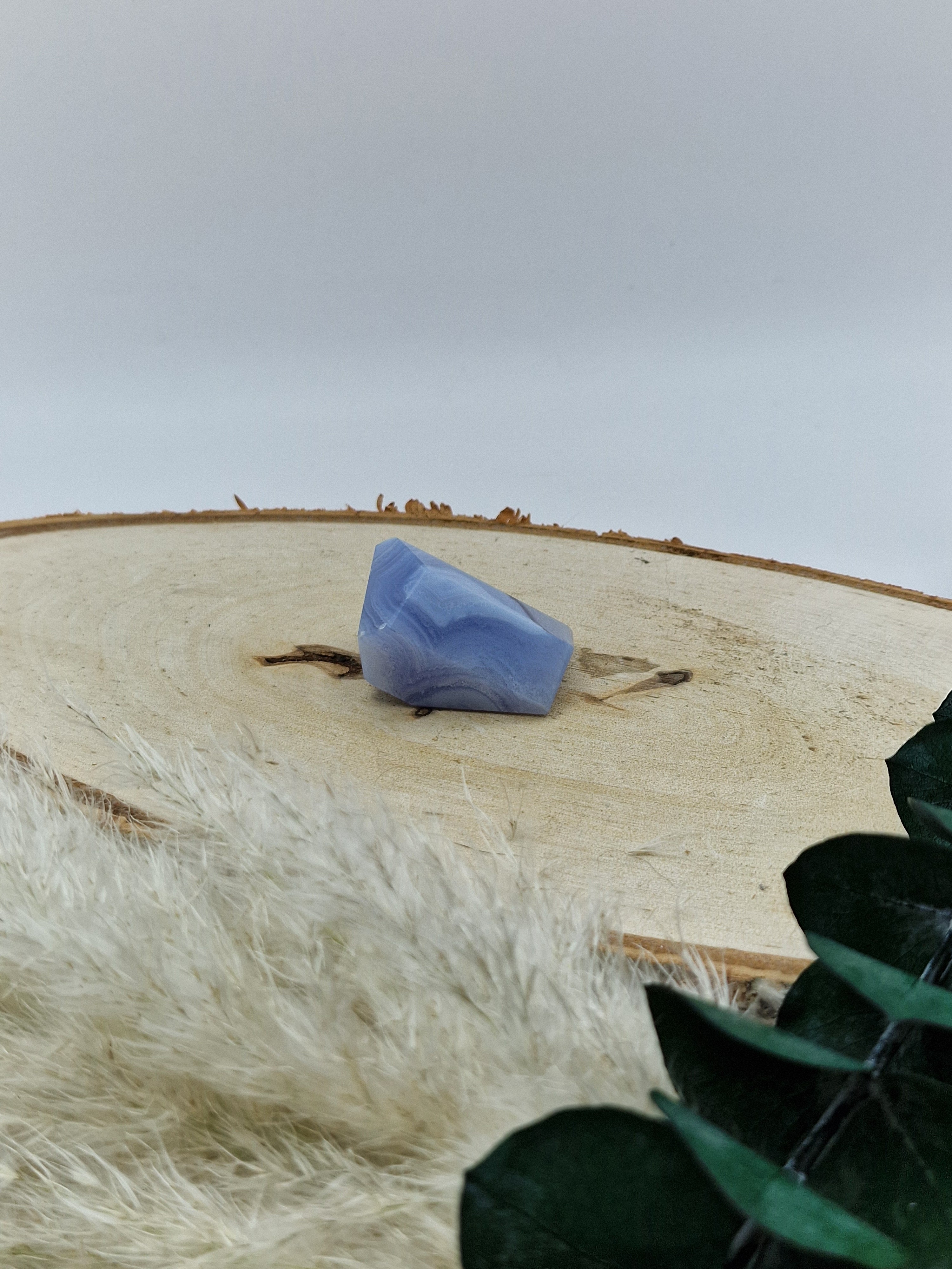 Blauer Chalcedon/Blue Lace Agate 💙 Freiformen