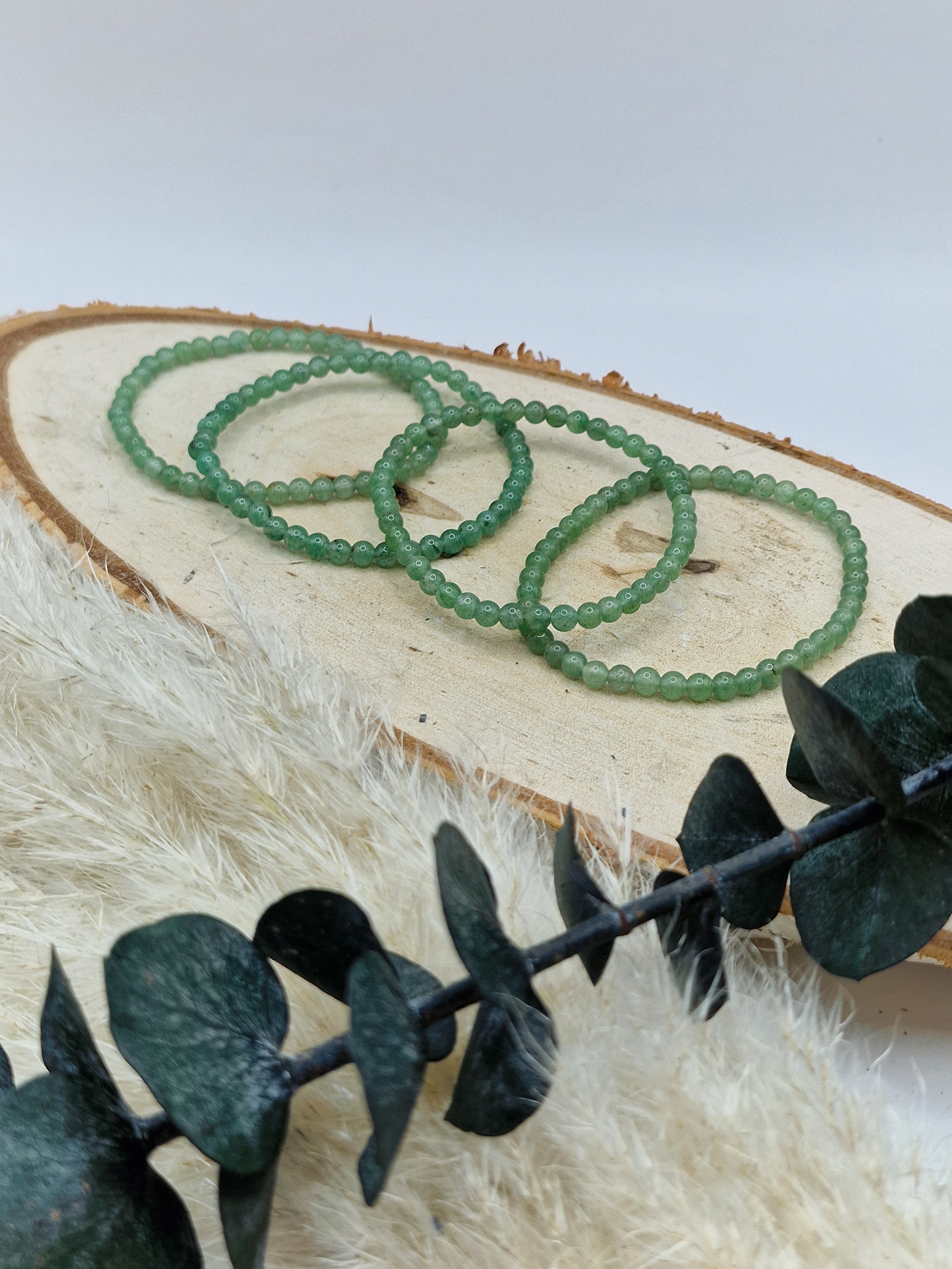 Grüner Aventurin Armband 💚 4mm