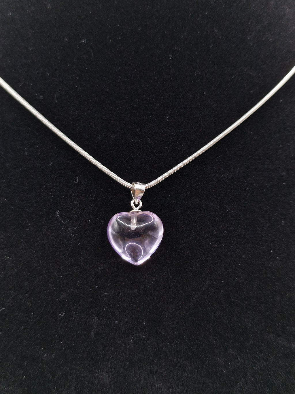 Amethyst Herz Anhänger 💜 S925