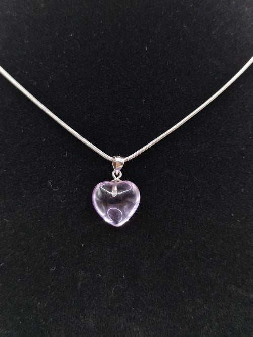 Amethyst Herz Anhänger 💜 S925