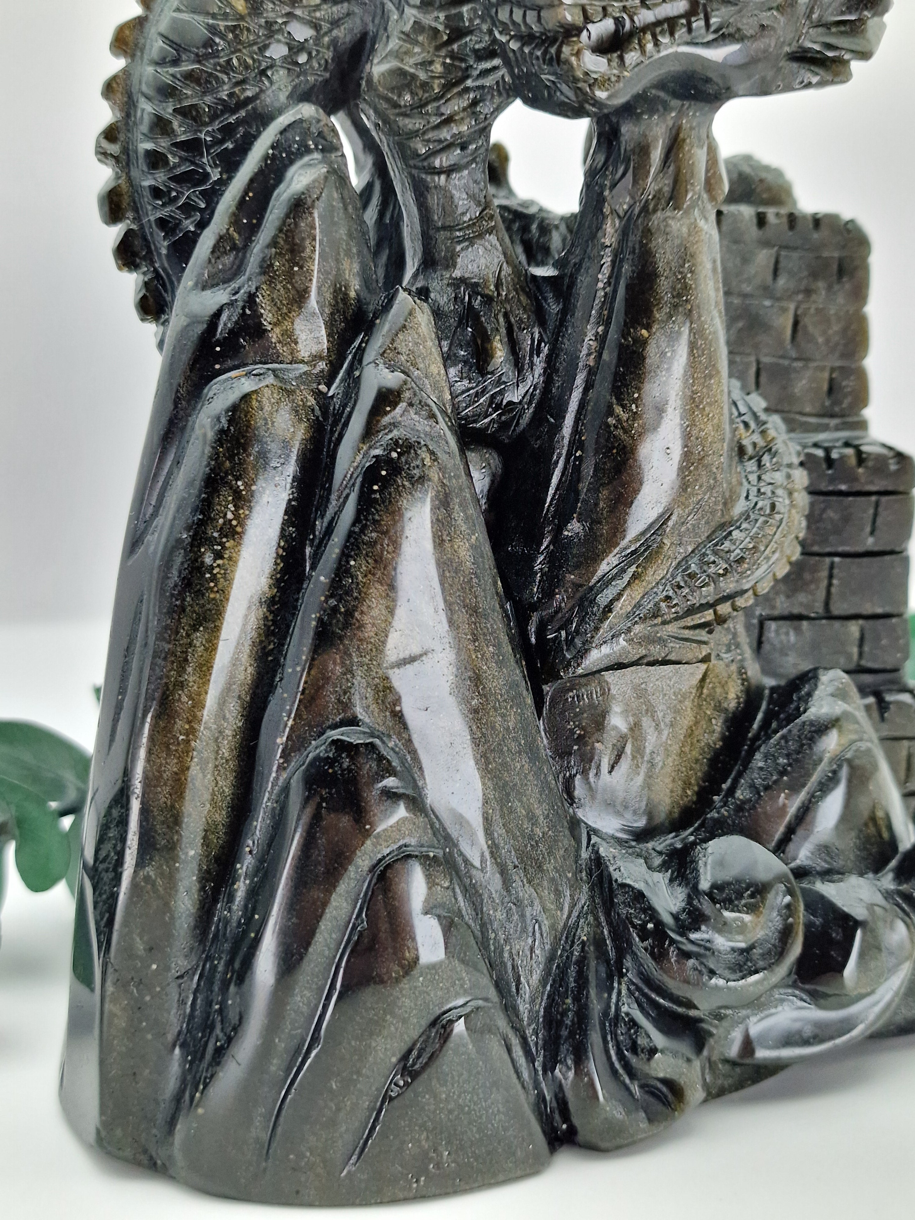 Goldobsidian Drache 🐉 OD486