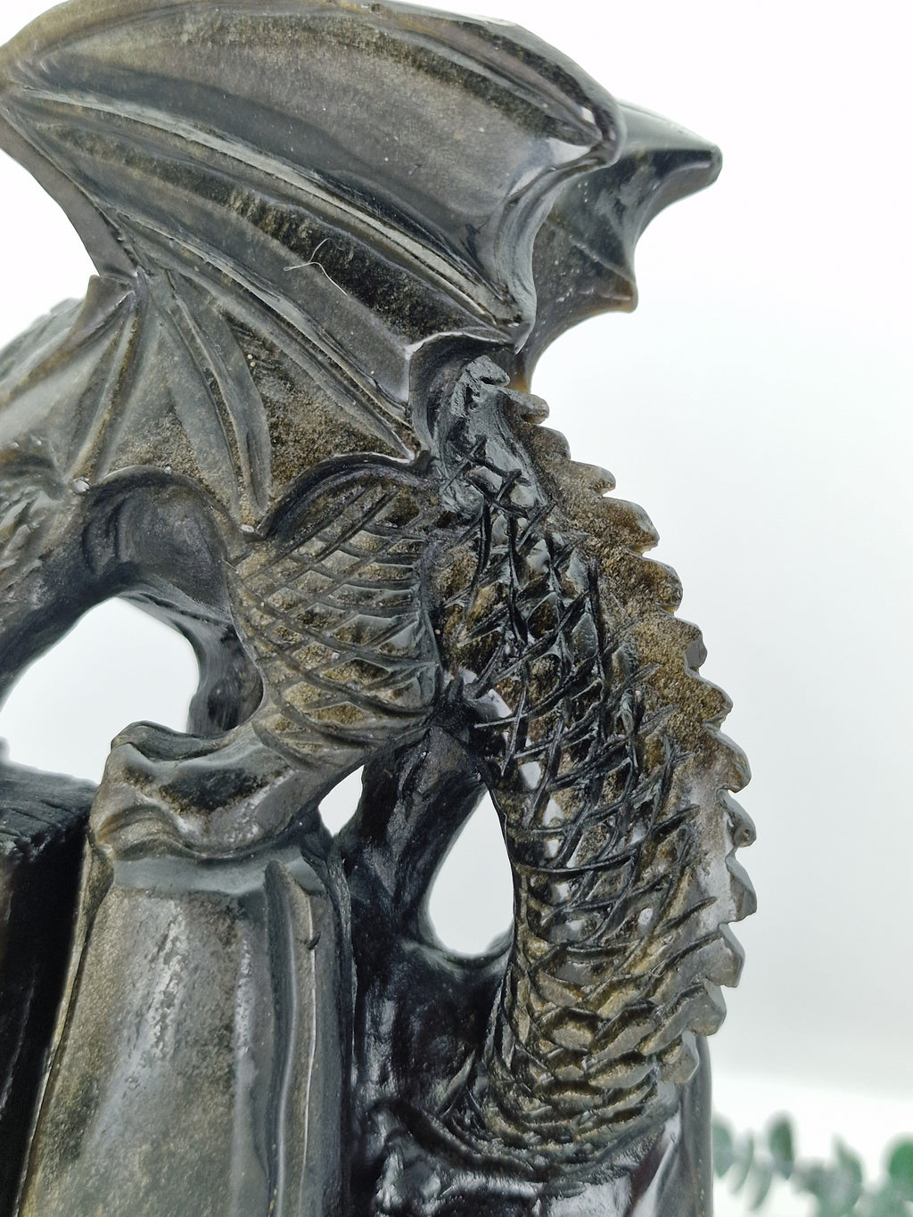 Goldobsidian Drache 🐉 OD486