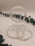 Mondstein Kugelarmband 5mm 🌕