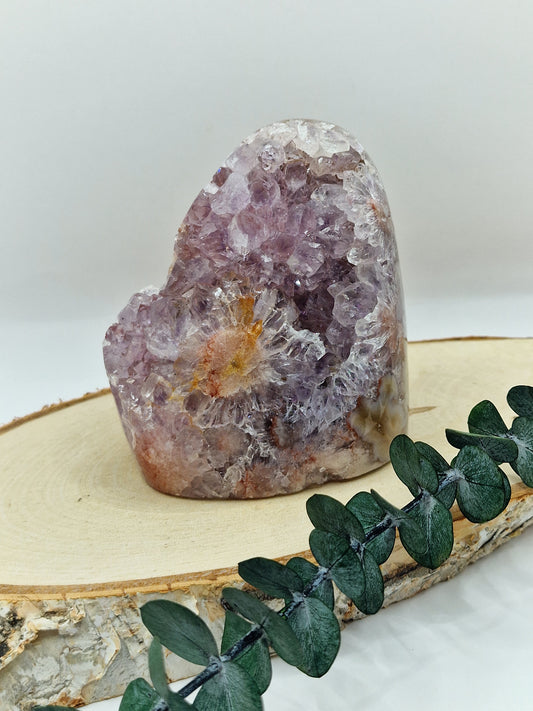 "Pink Amethyst" mit Amethyst Frei Form 🎀 PA90