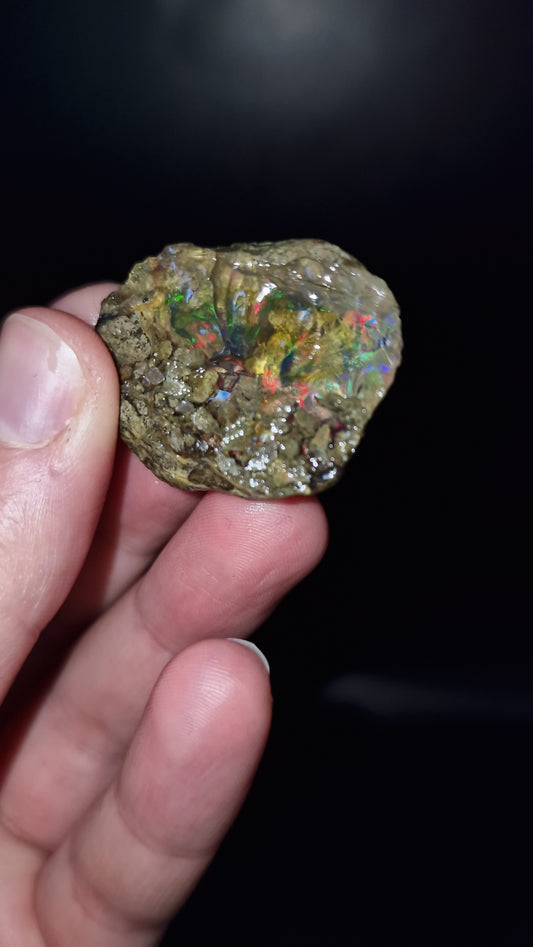 Wasseropal aus Äthiopien 🌈 15,99g
