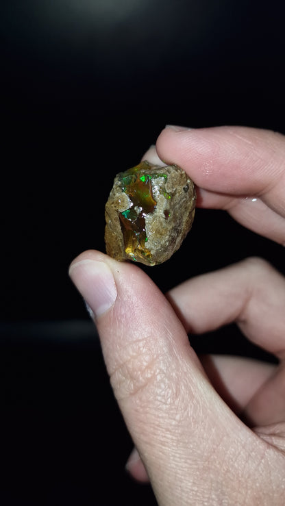Wasseropal aus Äthiopien 🌈 10,85g