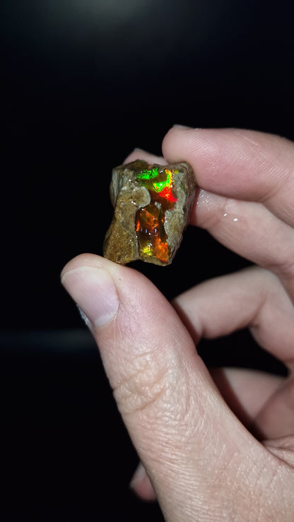 Wasseropal aus Äthiopien 🌈 10,85g