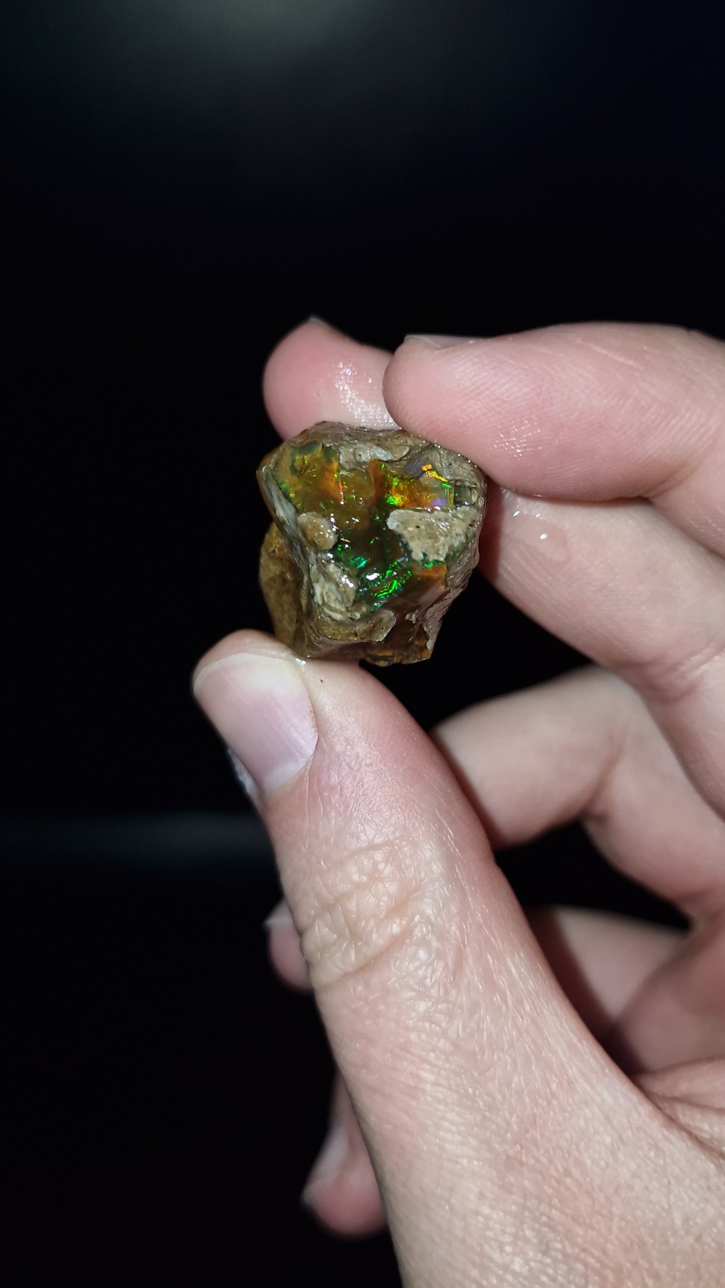 Wasseropal aus Äthiopien 🌈 10,85g