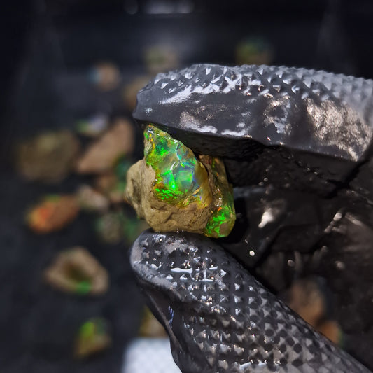 Wasseropal aus Äthiopien 🌈 11,59g