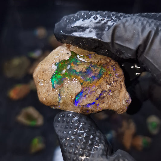 Wasseropal aus Äthiopien 🌈 29,01g