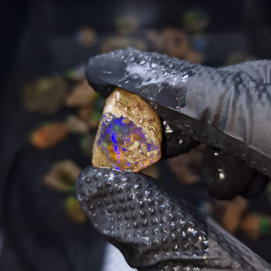 Wasseropal aus Äthiopien 🌈 8,52g