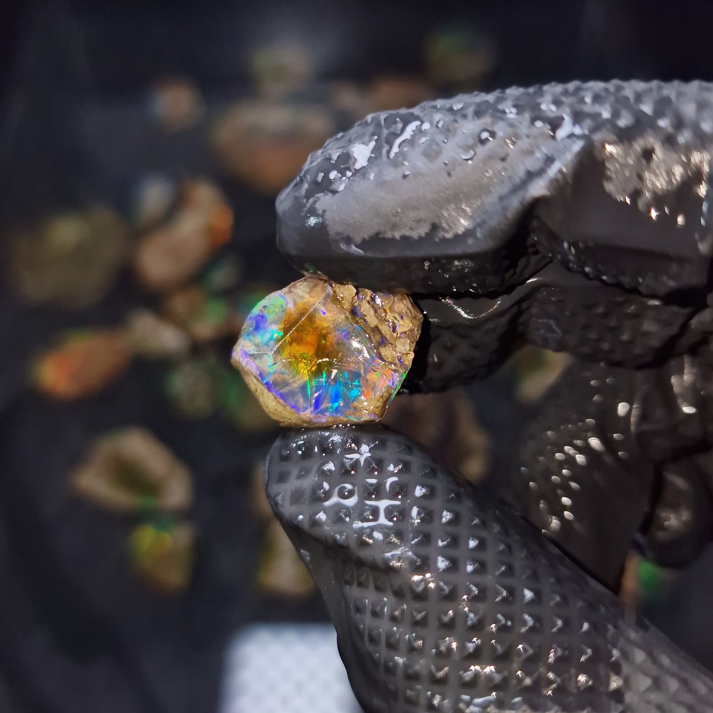 Wasseropal aus Äthiopien 🌈 4,84g