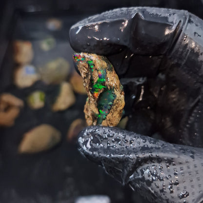 Wasseropal aus Äthiopien 🌈 14,14g