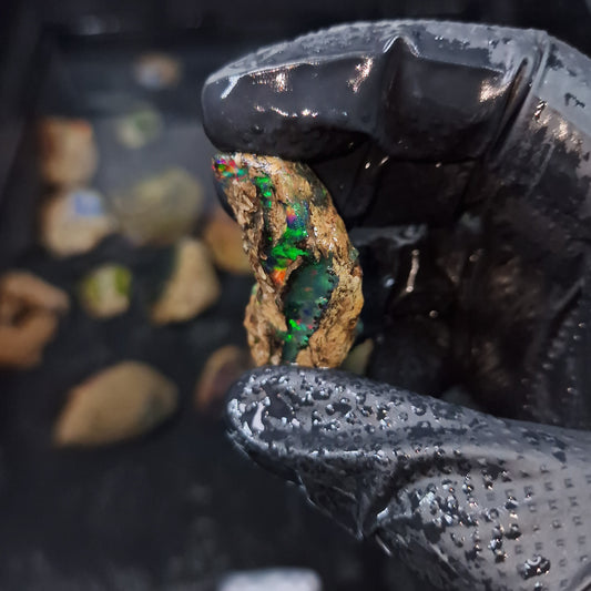 Wasseropal aus Äthiopien 🌈 14,14g