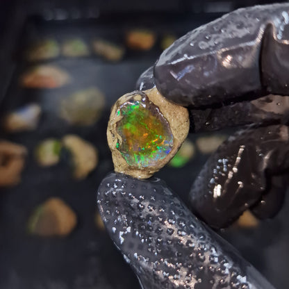 Wasseropal aus Äthiopien 🌈 7g