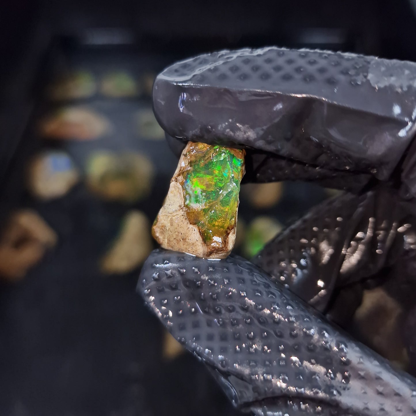 Wasseropal aus Äthiopien 🌈 7,16g