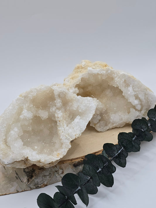 Quarzgeoden Pärchen 🤍