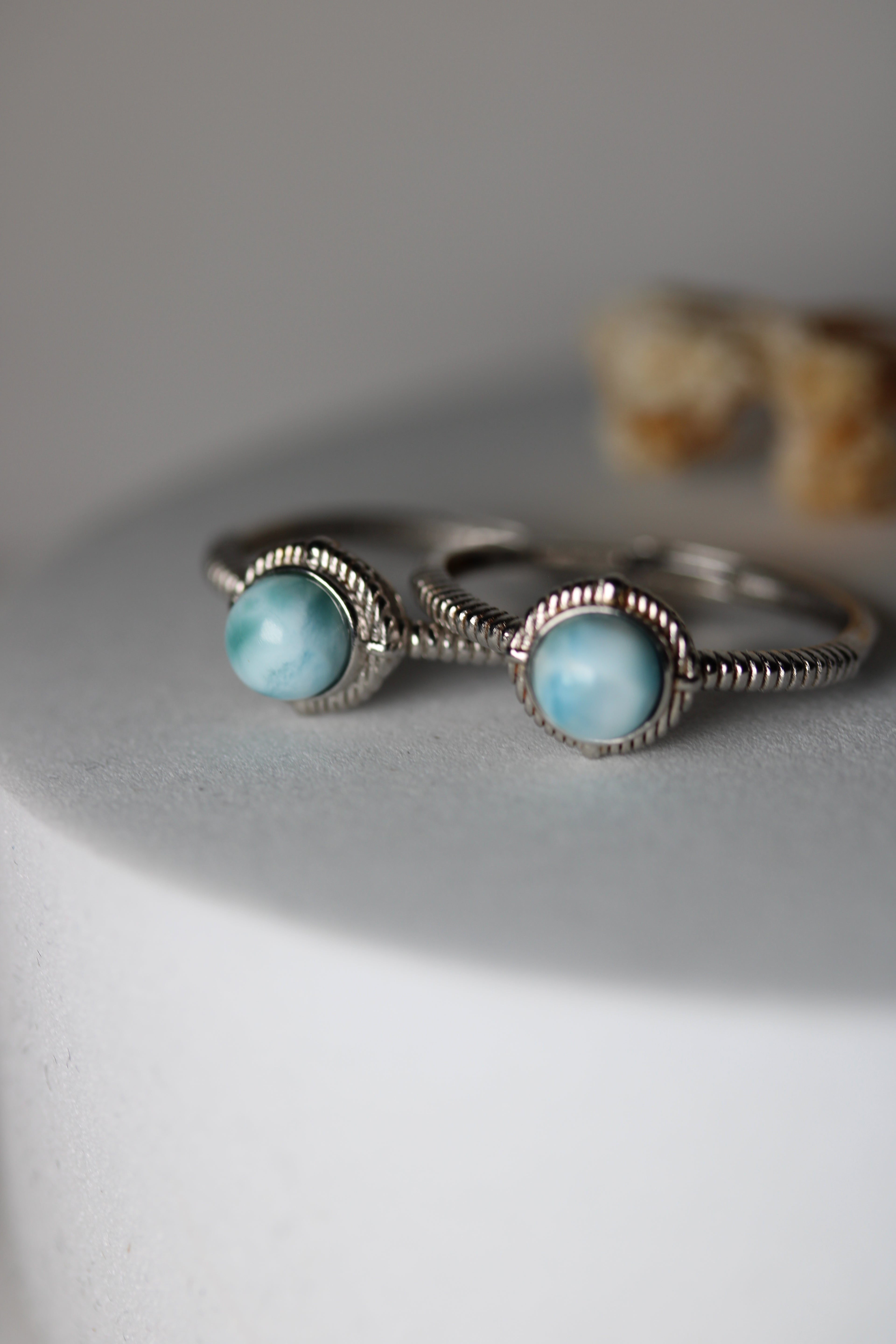 Larimar Ring 🐬 LR28