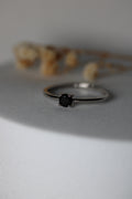 Schwarzer Spinell Ring 🖤 SP28