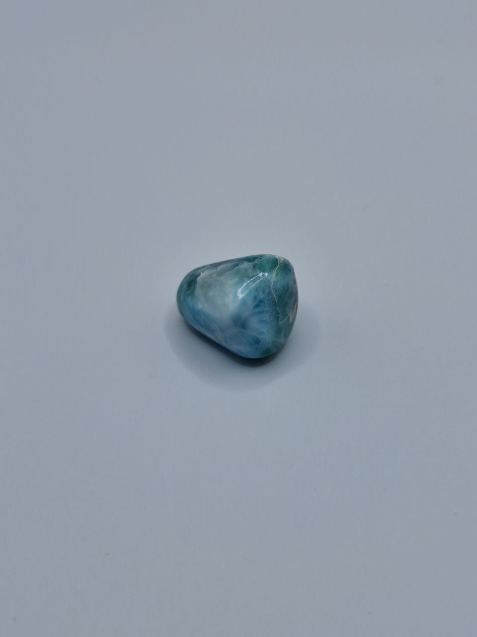 Larimar (Pektolith) Trommelsteine