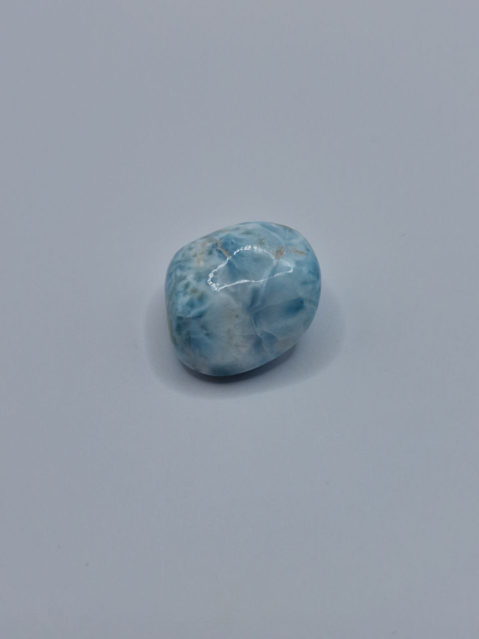 Larimar (Pektolith) Trommelsteine