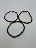 Tigerauge Kugelarmband 4mm
