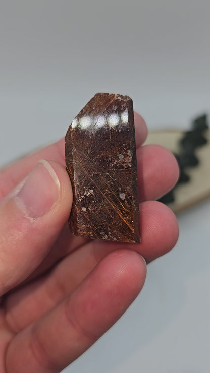 Rutilquarz Freiform 🍁 T22