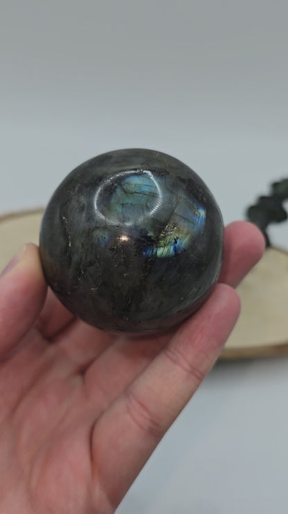 Labradorit Kugel 🌈 LK24
