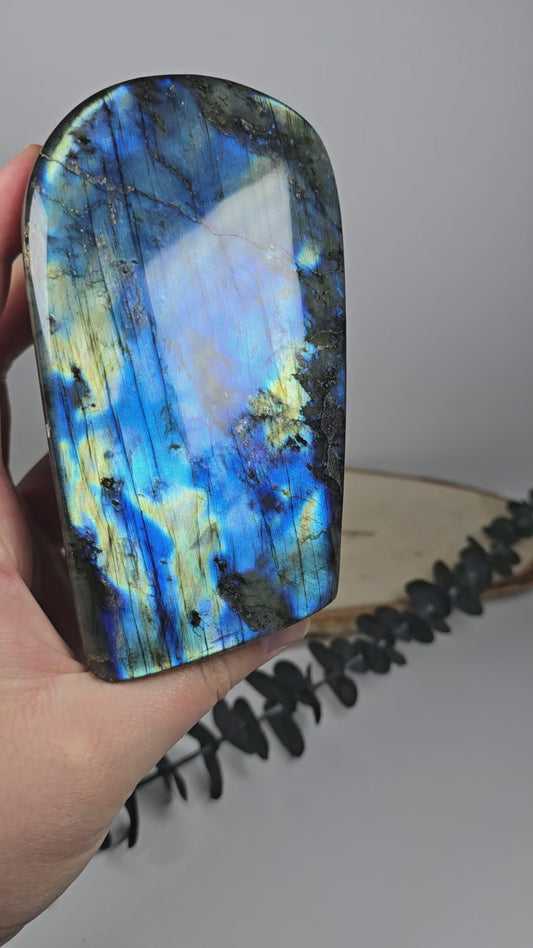 High Quality Labradorit Freiform 🌈 S128